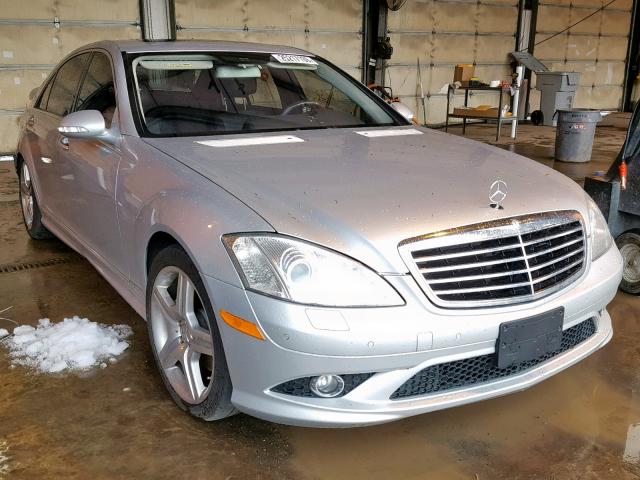 WDDNG71X27A110211 - 2007 MERCEDES-BENZ S 550 SILVER photo 1