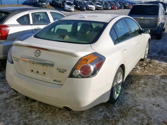 1N4BL2AP6CN517260 - 2012 NISSAN ALTIMA SR WHITE photo 4