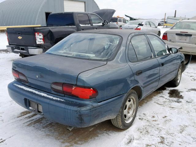 1Y1SK5268SZ061169 - 1995 GEO PRIZM BASE GREEN photo 4