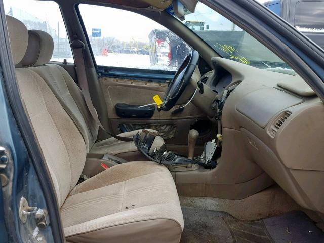 1Y1SK5268SZ061169 - 1995 GEO PRIZM BASE GREEN photo 5