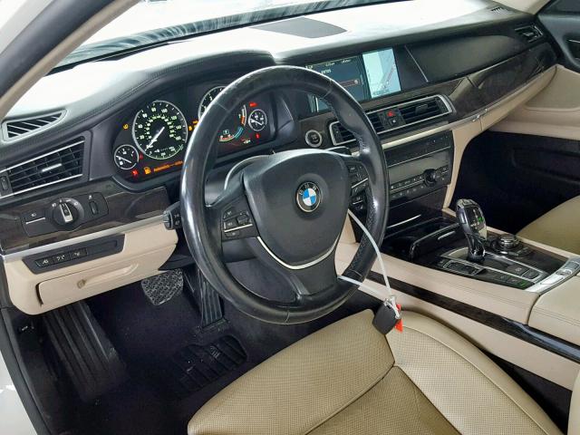 WBAKB4C52CC576044 - 2012 BMW 740 LI WHITE photo 9