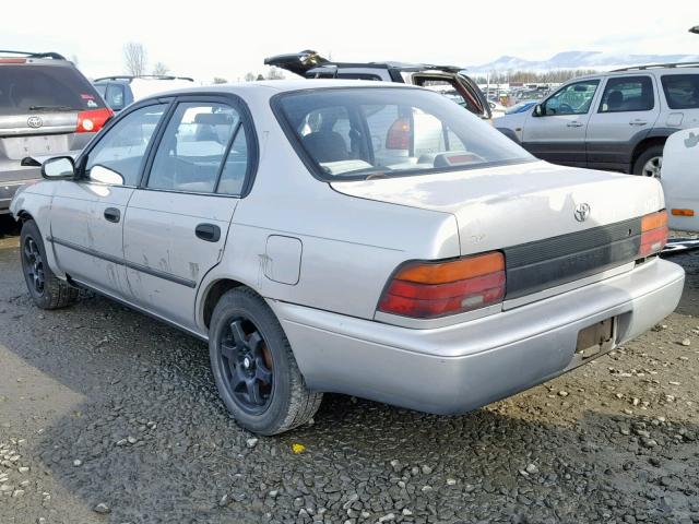 JT2AE09E3P0032299 - 1993 TOYOTA COROLLA LE GRAY photo 3