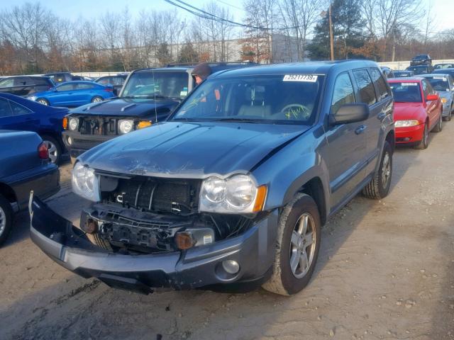 1J8GR48K17C664598 - 2007 JEEP GRAND CHER GRAY photo 2