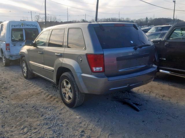 1J8GR48K17C664598 - 2007 JEEP GRAND CHER GRAY photo 3