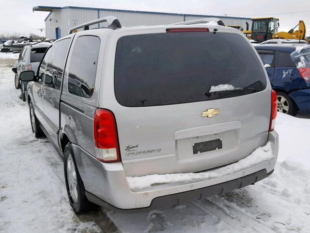 1GNDV33L95D171024 - 2005 CHEVROLET UPLANDER L 灰色 照片 3