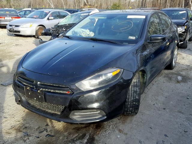 1C3CDFBB5GD564270 - 2016 DODGE DART SXT BLACK photo 2