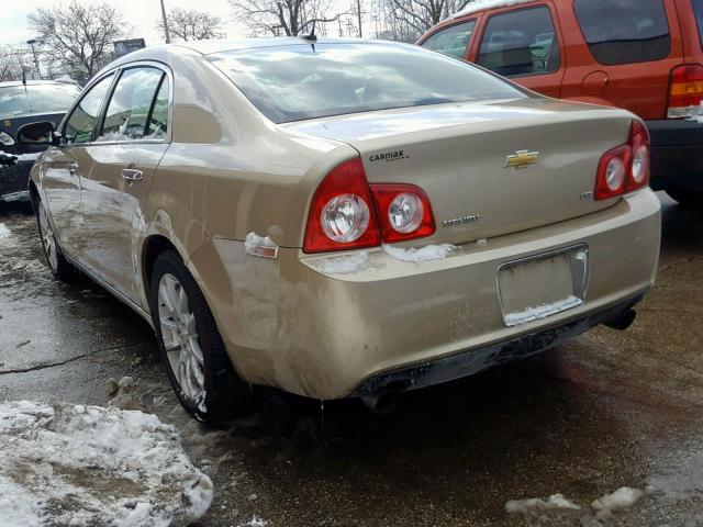 1G1ZK57788F277417 - 2008 CHEVROLET MALIBU LTZ TAN photo 3