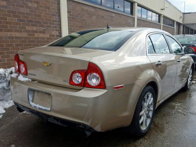 1G1ZK57788F277417 - 2008 CHEVROLET MALIBU LTZ TAN photo 4