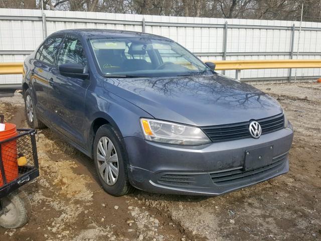 3VW2K7AJXDM288385 - 2013 VOLKSWAGEN JETTA BASE Արծաթագույն լուսանկար 1