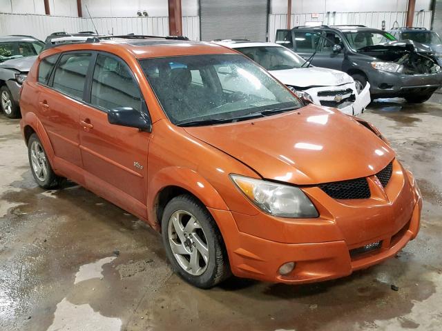 5Y2SL628X4Z453601 - 2004 PONTIAC VIBE ORANGE photo 1