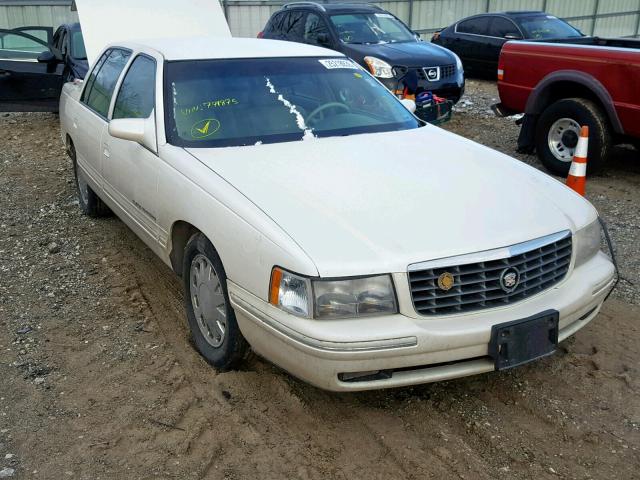 1G6KF549XXU771875 - 1999 CADILLAC DEVILLE CO WHITE photo 1