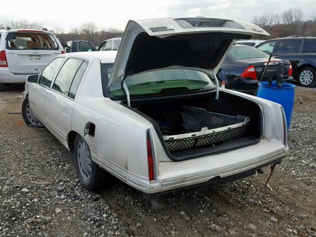 1G6KF549XXU771875 - 1999 CADILLAC DEVILLE CO WHITE photo 3