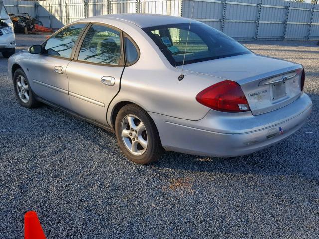 1FAFP55231A266160 - 2001 FORD TAURUS SES GRAY photo 3