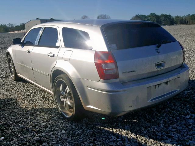 2D4FV47T17H611053 - 2007 DODGE MAGNUM SE SILVER photo 3