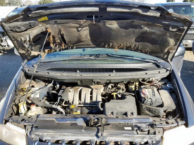 1C4GJ44G3YB736232 - 2000 CHRYSLER GRAND VOYA BLUE photo 7