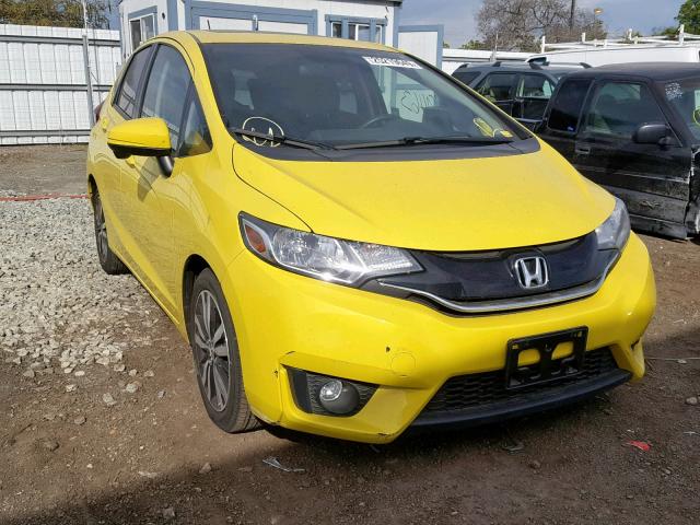 JHMGK5H74GX041397 - 2016 HONDA FIT EX YELLOW photo 1