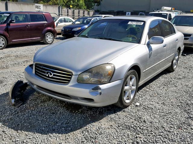 JNKBF01A53M101058 - 2003 INFINITI Q45 SILVER photo 2