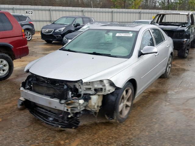 1G1ZC5E10BF139034 - 2011 CHEVROLET MALIBU 1LT SILVER photo 2