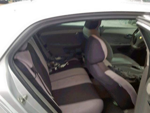 1G1ZC5E10BF139034 - 2011 CHEVROLET MALIBU 1LT SILVER photo 6