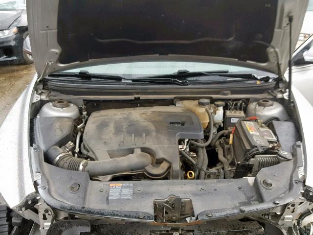 1G1ZC5E10BF139034 - 2011 CHEVROLET MALIBU 1LT SILVER photo 7