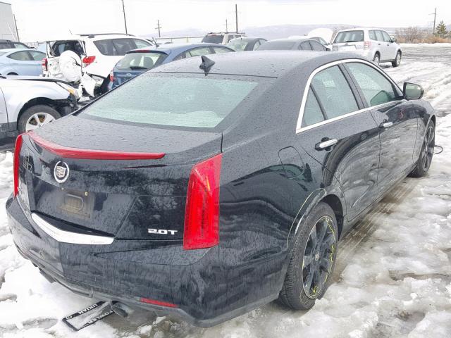 1G6AA5RX3D0140714 - 2013 CADILLAC ATS BLACK photo 4