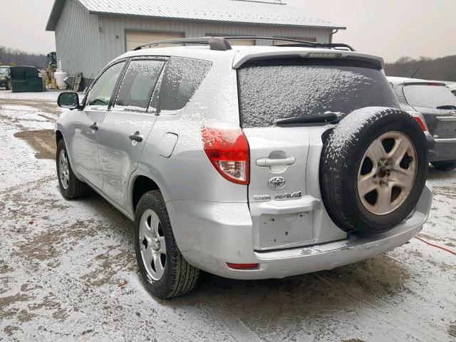 JTMZD33V065020264 - 2006 TOYOTA RAV4 SILVER photo 3