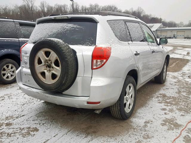 JTMZD33V065020264 - 2006 TOYOTA RAV4 SILVER photo 4