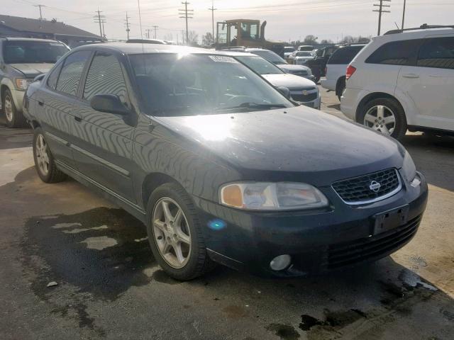 3N1BB51D11L111696 - 2001 NISSAN SENTRA SE BLACK photo 1