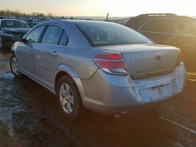 1G8ZR57548F268466 - 2008 SATURN AURA GREEN SILVER photo 3