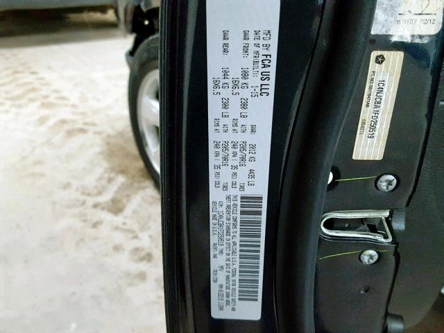 1C4NJCBA1FD250519 - 2015 JEEP COMPASS SP 石墨色 照片 10