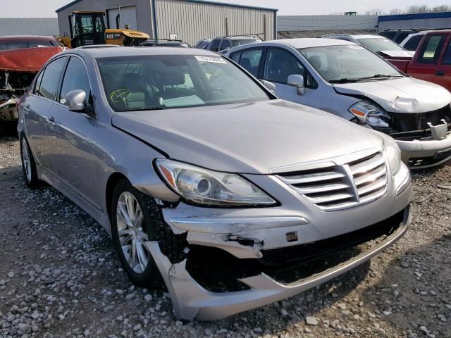 KMHGC4DD0DU223711 - 2013 HYUNDAI GENESIS 3. SILVER photo 1