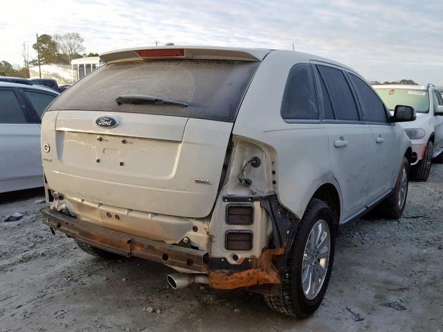 2FMDK38C27BB58808 - 2007 FORD EDGE SEL CREAM photo 4