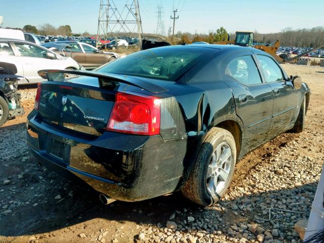 2B3CA9CV6AH316622 - 2010 DODGE CHARGER RA BLACK photo 4