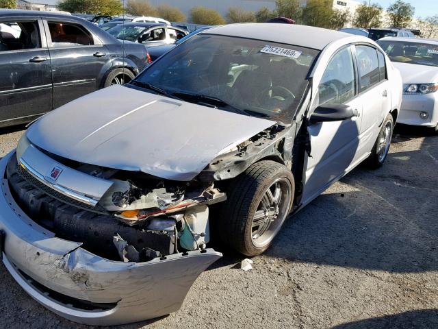 1G8AG54F63Z194247 - 2003 SATURN ION LEVEL GRAY photo 2