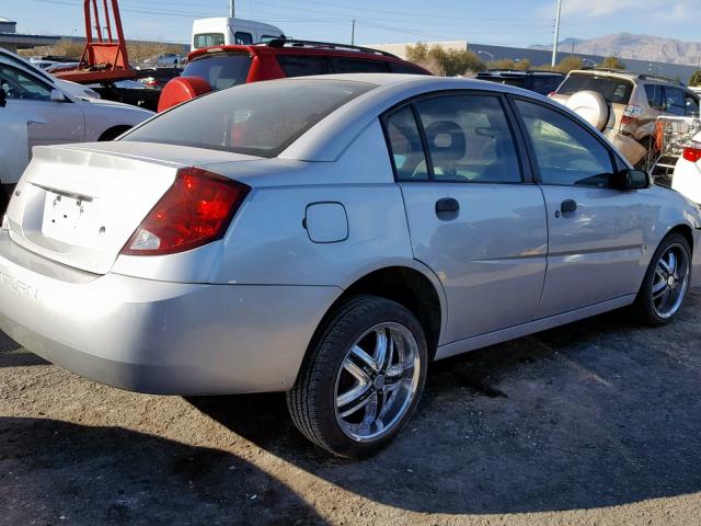 1G8AG54F63Z194247 - 2003 SATURN ION LEVEL GRAY photo 4