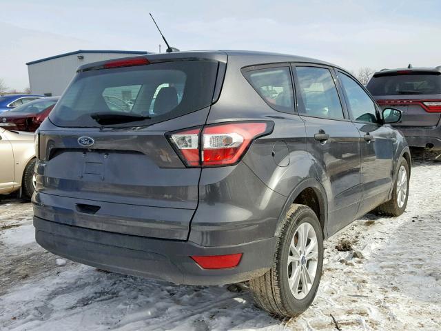 1FMCU0F70JUB83427 - 2018 FORD ESCAPE S GRAY photo 4