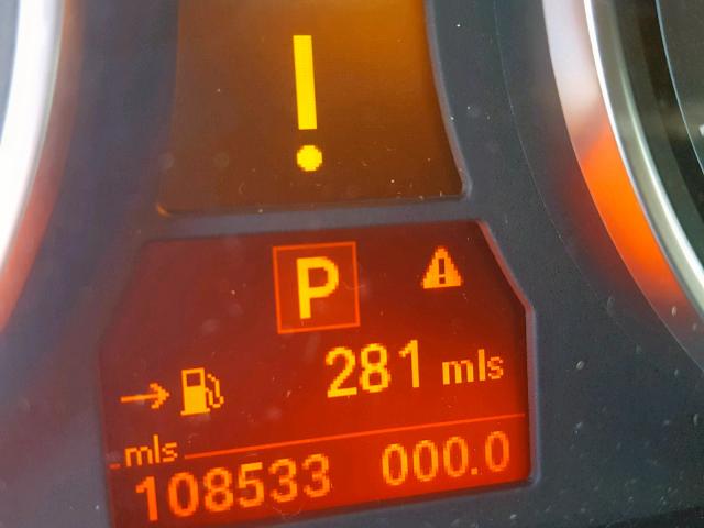 5UXFE83579L309203 - 2009 BMW X5 XDRIVE4 BLACK photo 8