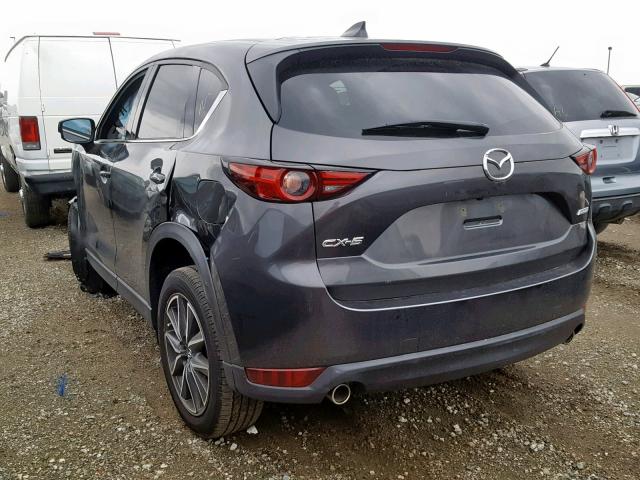 JM3KFADM0J1405417 - 2018 MAZDA CX-5 GRAND GRAY photo 3