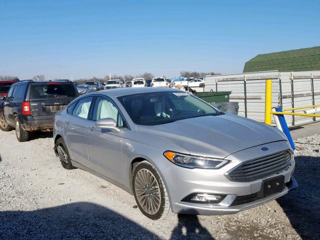 3FA6P0K94HR146470 - 2017 FORD FUSION TIT SILVER photo 1