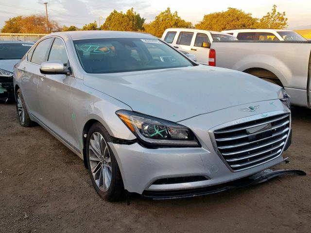 KMHGN4JE1HU201133 - 2017 GENESIS G80 BASE SILVER photo 1