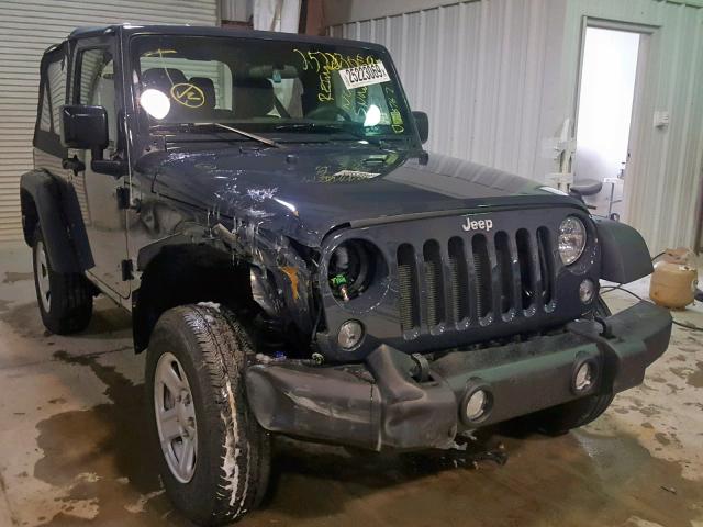 1C4AJWAG4HL674775 - 2017 JEEP WRANGLER S GRAY photo 1