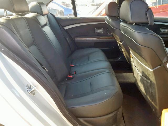 WBAHL83587DT10896 - 2007 BMW ALPINA B7 SILVER photo 6