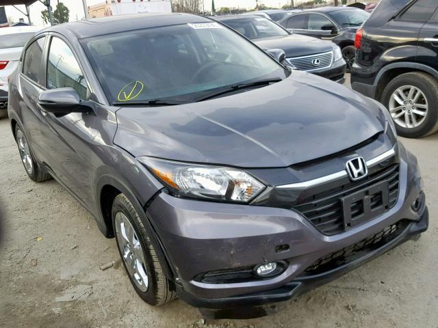 3CZRU5G5XHM706888 - 2017 HONDA HR-V EX GRAY photo 1