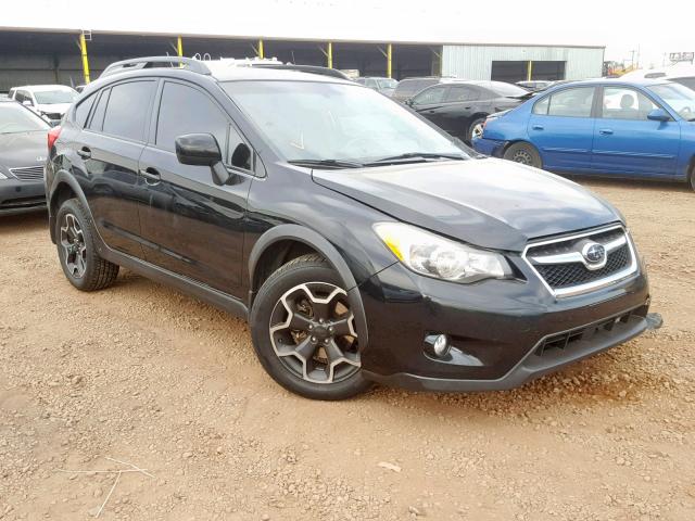 JF2GPAKC4E8260337 - 2014 SUBARU XV CROSSTR BLACK photo 1