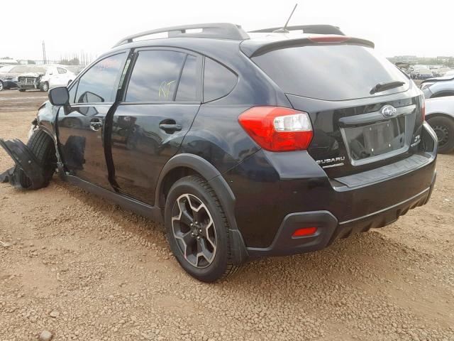 JF2GPAKC4E8260337 - 2014 SUBARU XV CROSSTR BLACK photo 3