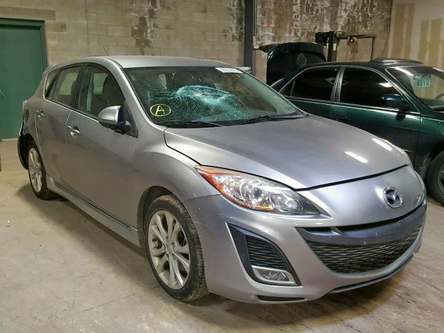 JM1BL1K61B1375609 - 2011 MAZDA 3 S GRAY photo 1