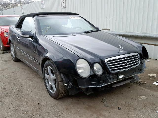 WDBLK65G93T142042 - 2003 MERCEDES-BENZ CLK 320 BLACK photo 1