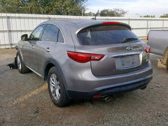 JN8AS1MU6AM802293 - 2010 INFINITI FX35 GRAY photo 3