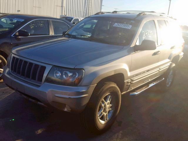 1J8GW48S94C184233 - 2004 JEEP GRAND CHER TAN photo 2