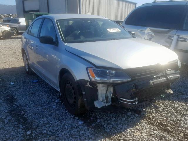 3VW2K7AJ7CM351571 - 2012 VOLKSWAGEN JETTA BASE SILVER photo 1